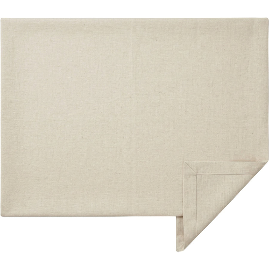 Covle Cotton Linen Tablecloth 140 x 220 cm Oatmeal