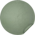 Covle Round Jacquard Tablecloth 180 cm Sage - Product view